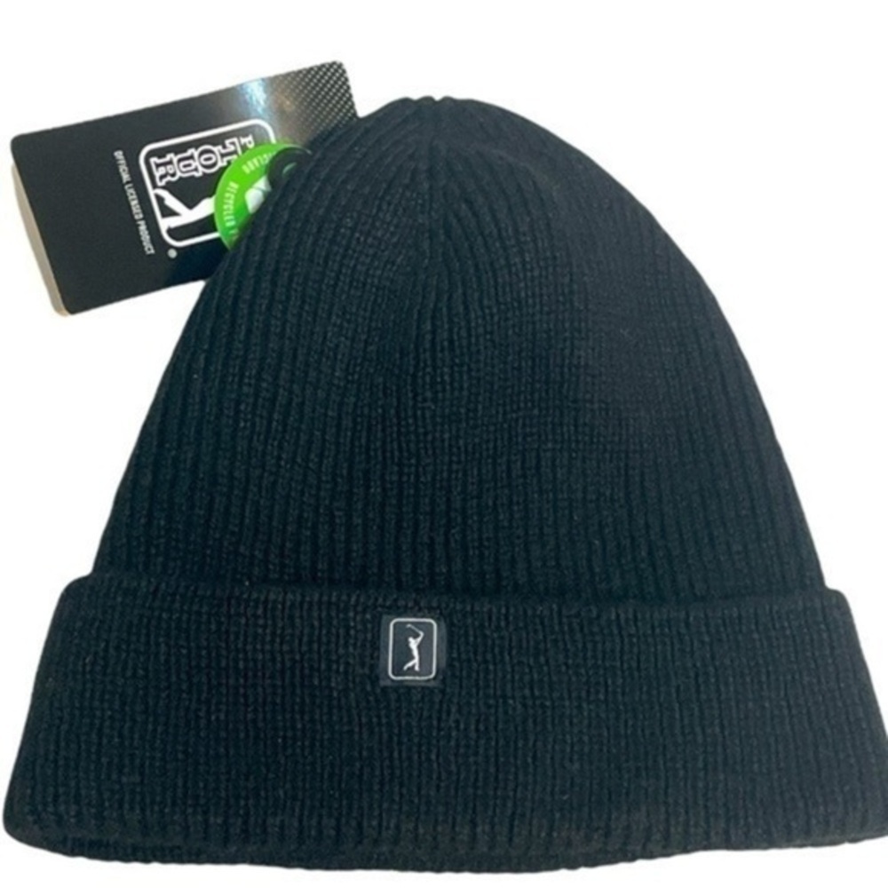 PGA TOUR APPAREL PERFORMANCE BEANIE ONE SIZE NWT